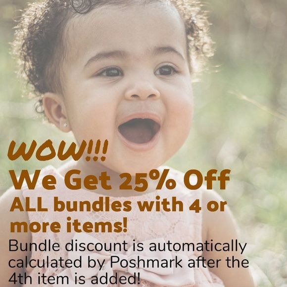 Bundle Sale - Get a 25% Discount on All Bundles Including 4 or More Items! Wow - Picture 1 of 1